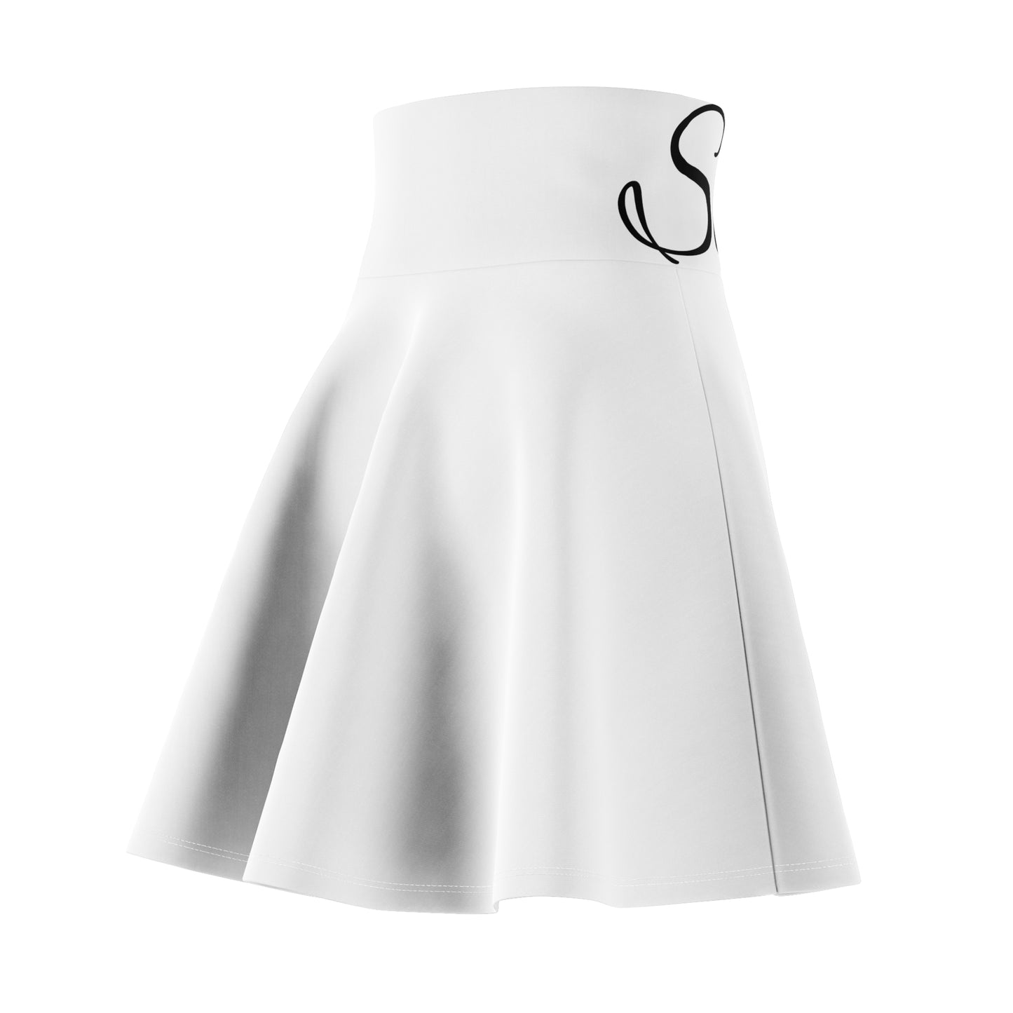 Women's Graffiti Print Skater Skirt, Trendy Summer Skirt, Festival Outfit, Casual Style, Everyday Wear, Graphic AOP Design