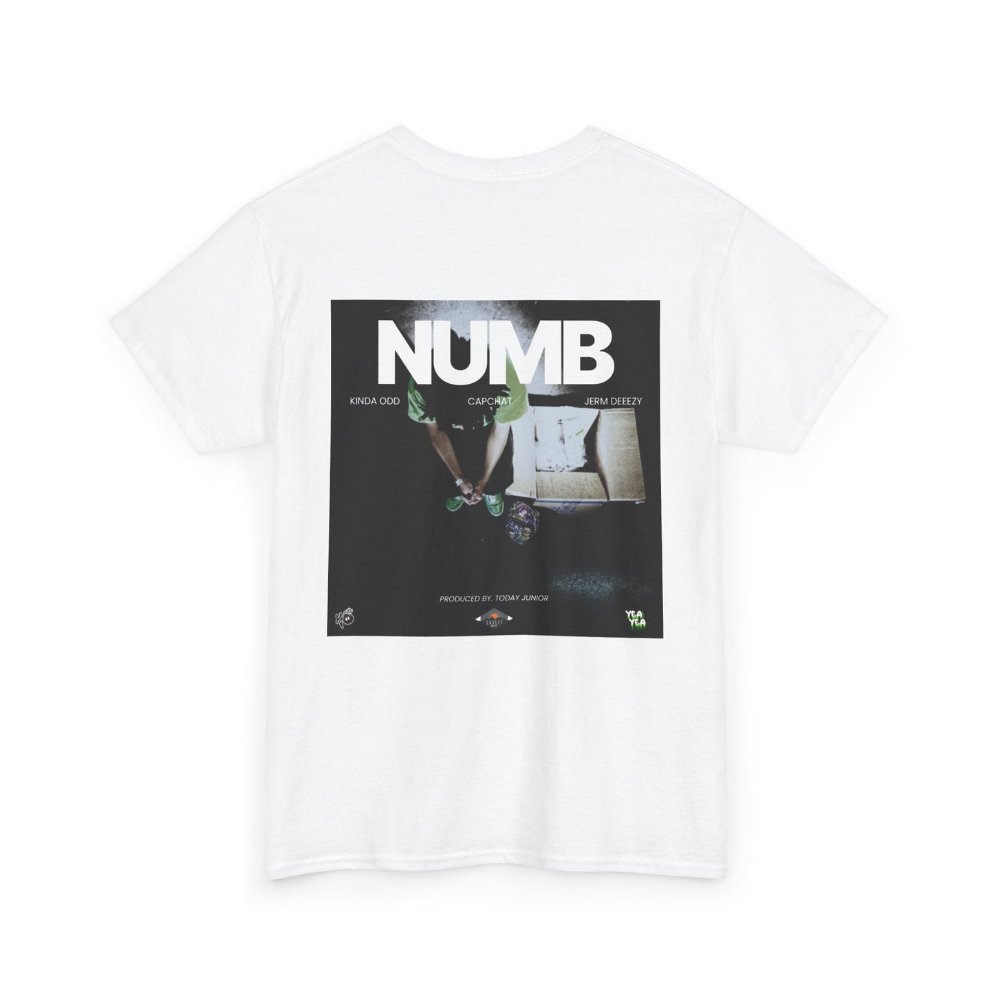 Drippy "YEA YEA" Graphic Tee — Numb Album Back Print