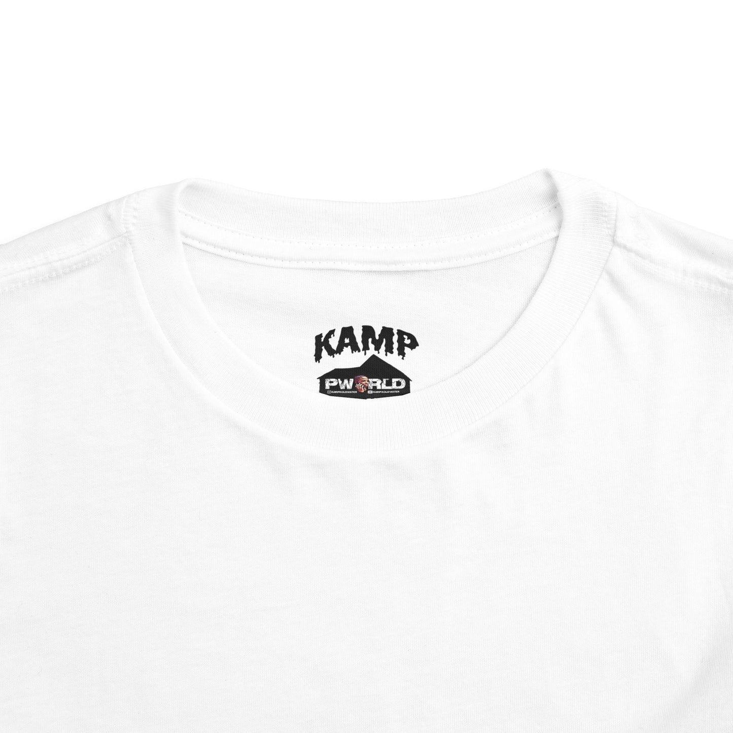 Toddler Tee — "Water Baby" Front & "Kamp Water" Back Graphic Shirt