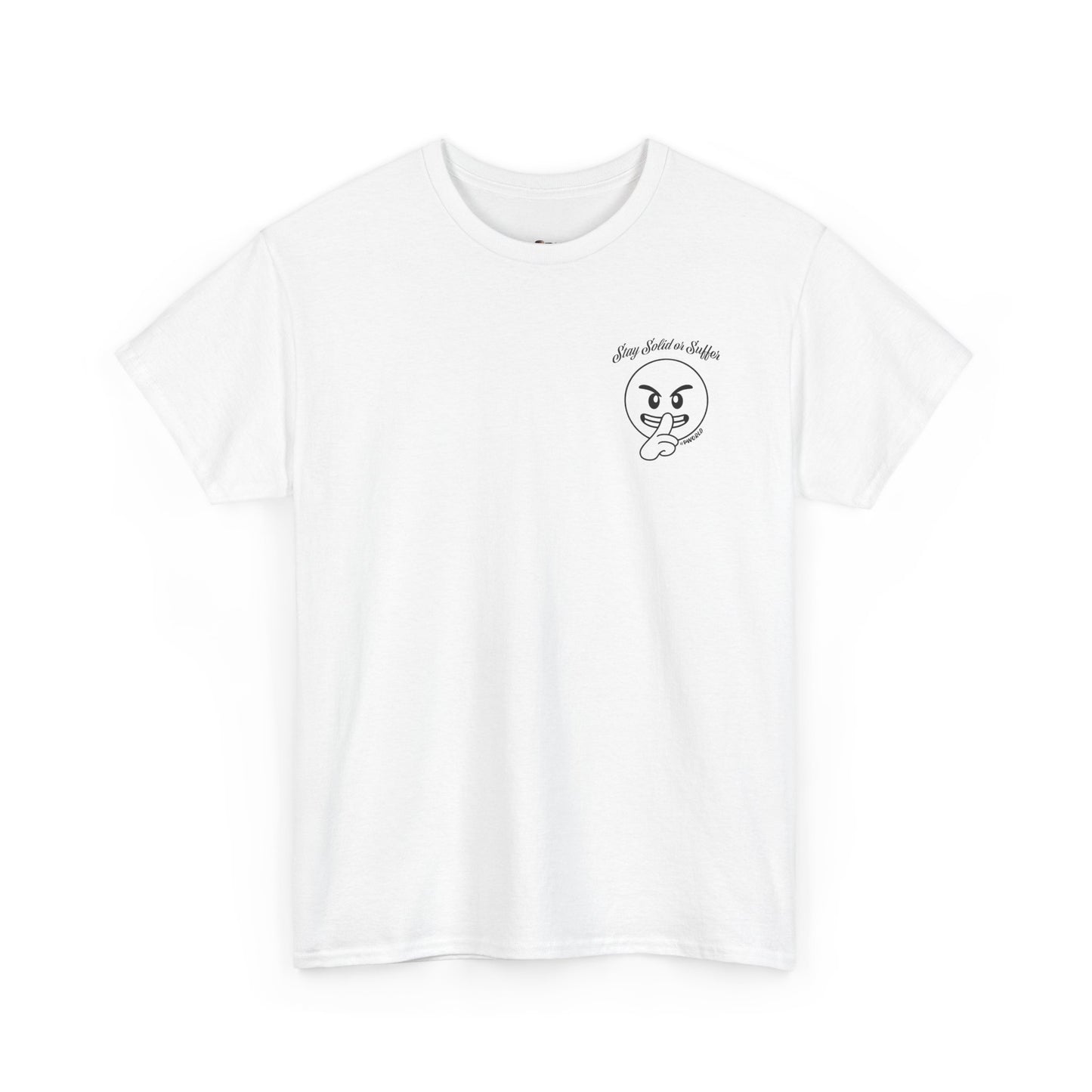Unisex Heavy Cotton Tee with Artistic Face Design, Casual Graphic T-Shirt, Perfect for Art Lovers, Unisex Gift, Everyday Essentials