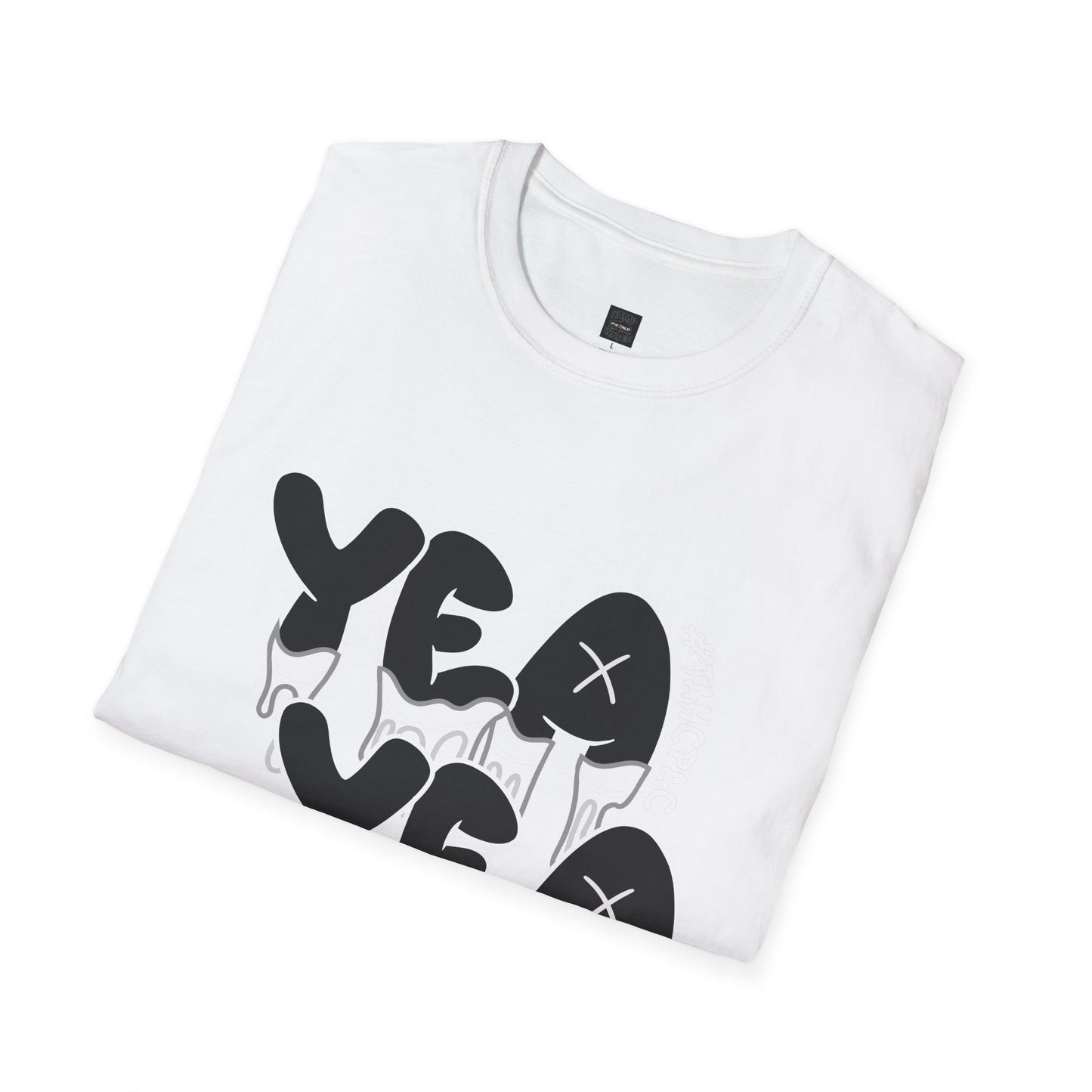 Drippy 'YEA YEA' Graphic T-Shirt — Streetwear Melting Logo Tee