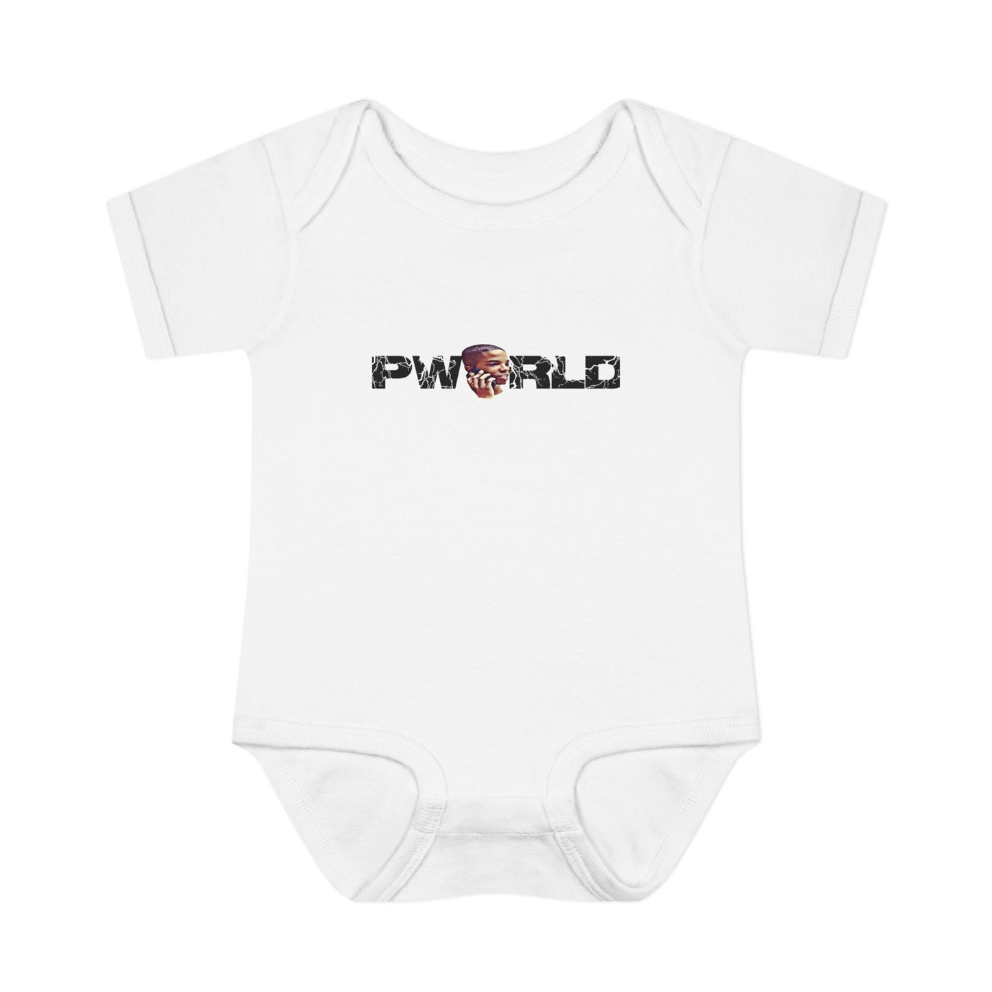 PWORLD Infant Bodysuit — Cute Graphic Baby Onesie with Cartoon Face