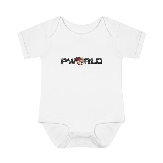 PWORLD Infant Bodysuit — Cute Graphic Baby Onesie with Cartoon Face