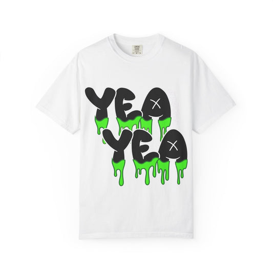 YEA YEA Graphic T‑Shirt — #TAHCPAC Back Print
