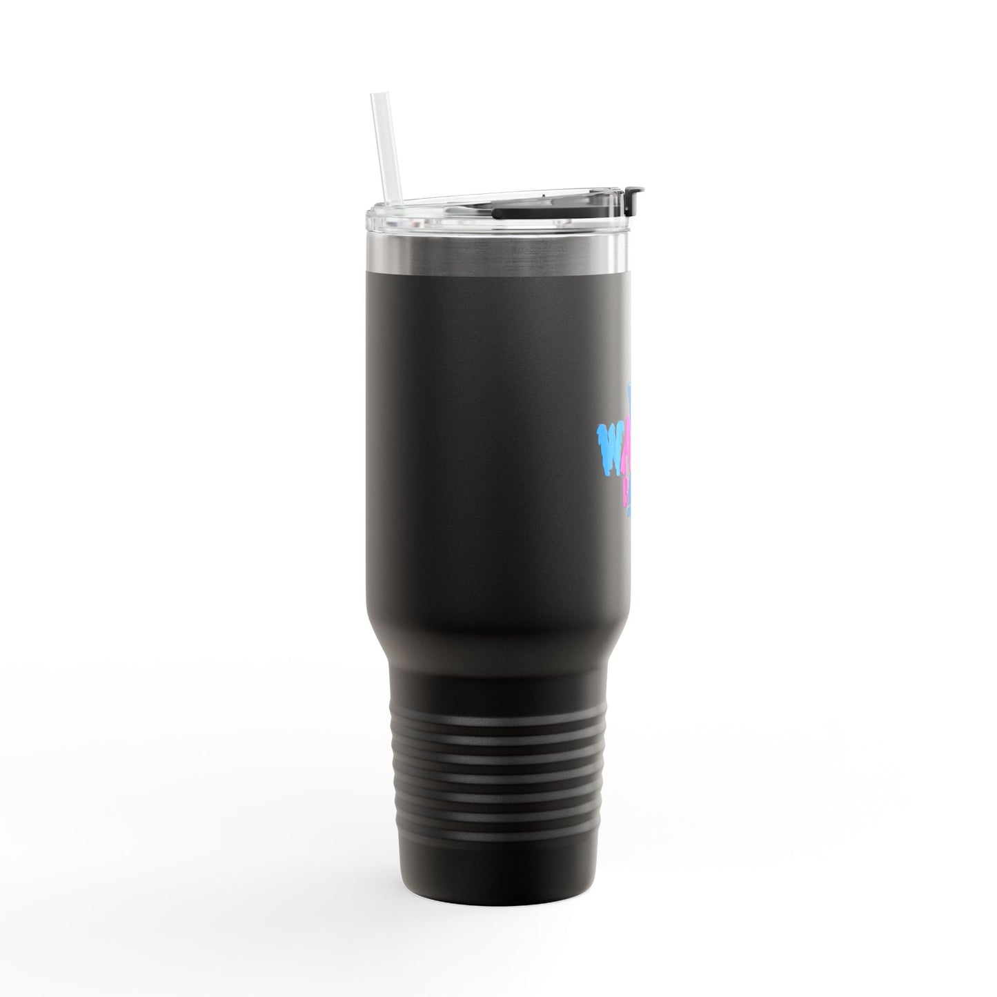Vibrant Insulated Travel Mug - 40oz, Perfect for Hydration, Ideal Gift for Water Lovers, Unique Cafeteria Style Mug, Summer Essential, [...]