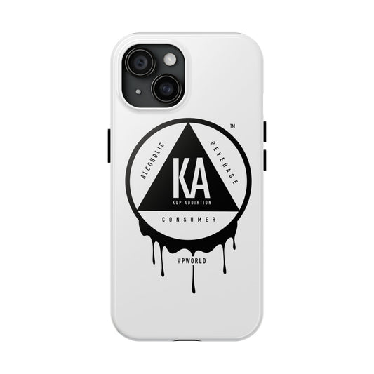 Unique Tough Phone Case - Stylish Alcoholic Beverage Design for Trendy Consumers