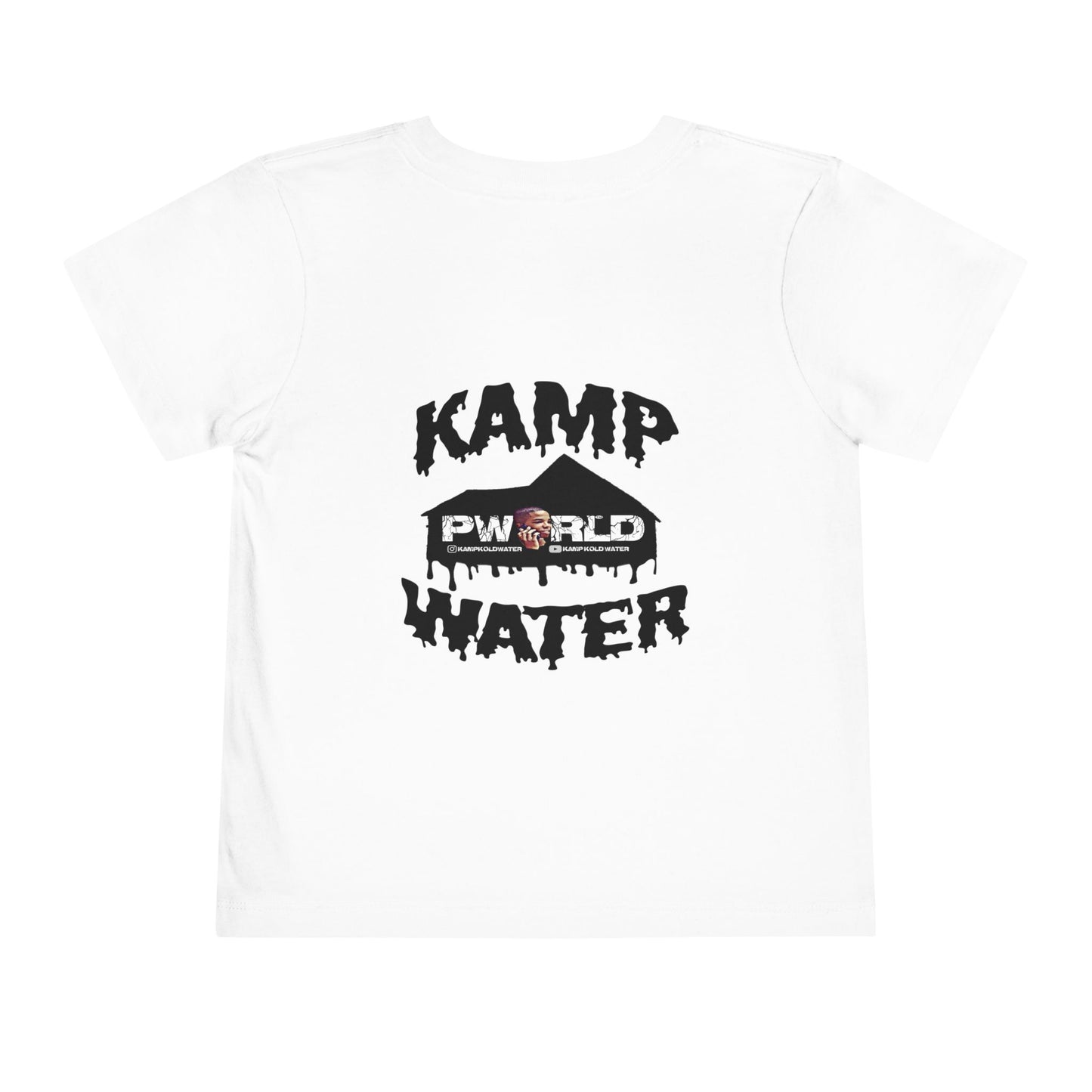 Toddler Tee — "Water Baby" Front & "Kamp Water" Back Graphic Shirt