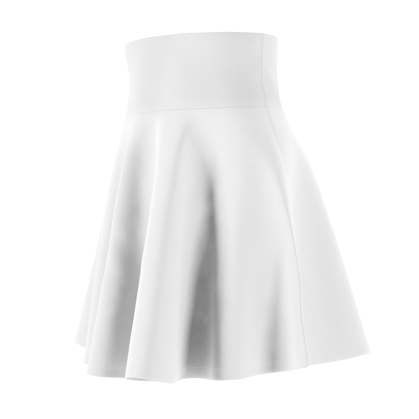Rainbow Shaka Skater Skirt — Colorful Surf Vibe AOP