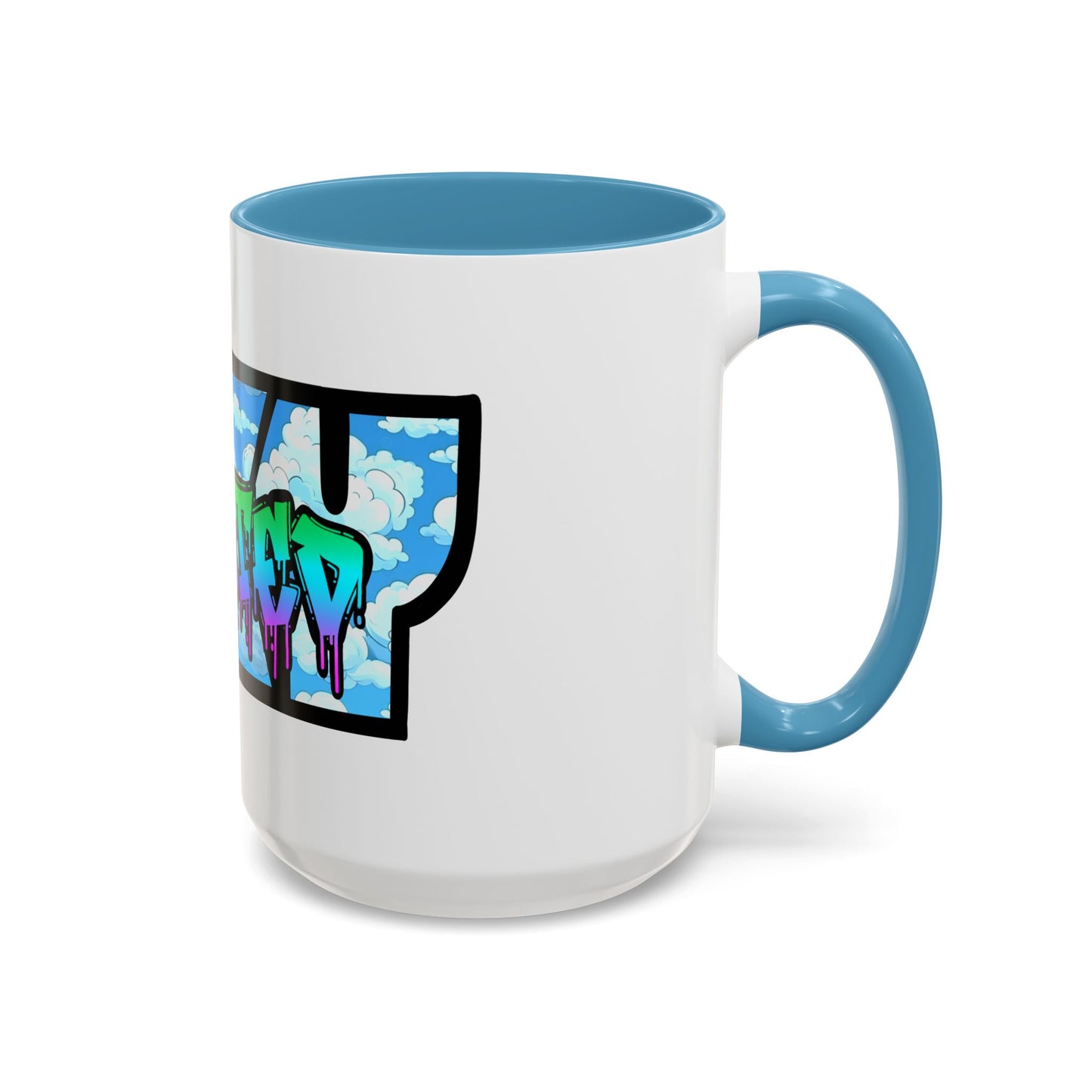 Graffiti Style Accent Coffee Mug - Unique Design for Coffee Lovers, Perfect Gift for Artists, Birthdays, Holidays, Home Decor, Office Use