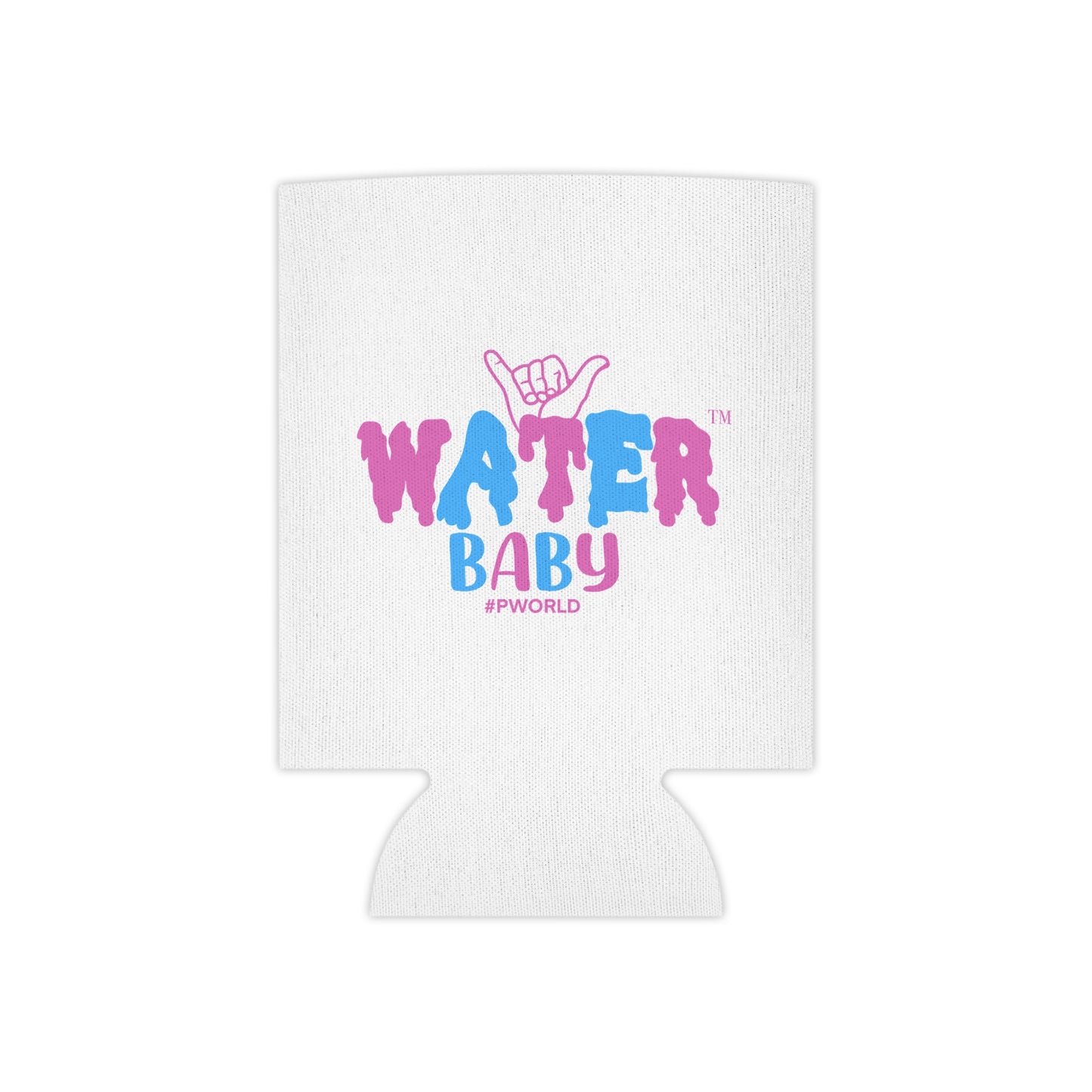 Kamp W'ater Can Cooler — Insulated Beverage Koozie with "KAMP W'ATER" Graphic