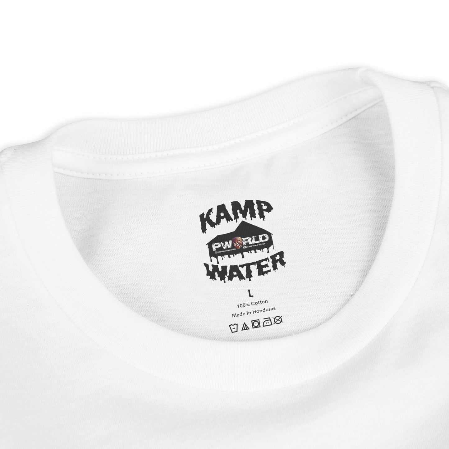 Youth Short Sleeve Tee - Fun 'YEA YEA' Graphic Design With 'Kamp Water Tag' Shirt for Kids
