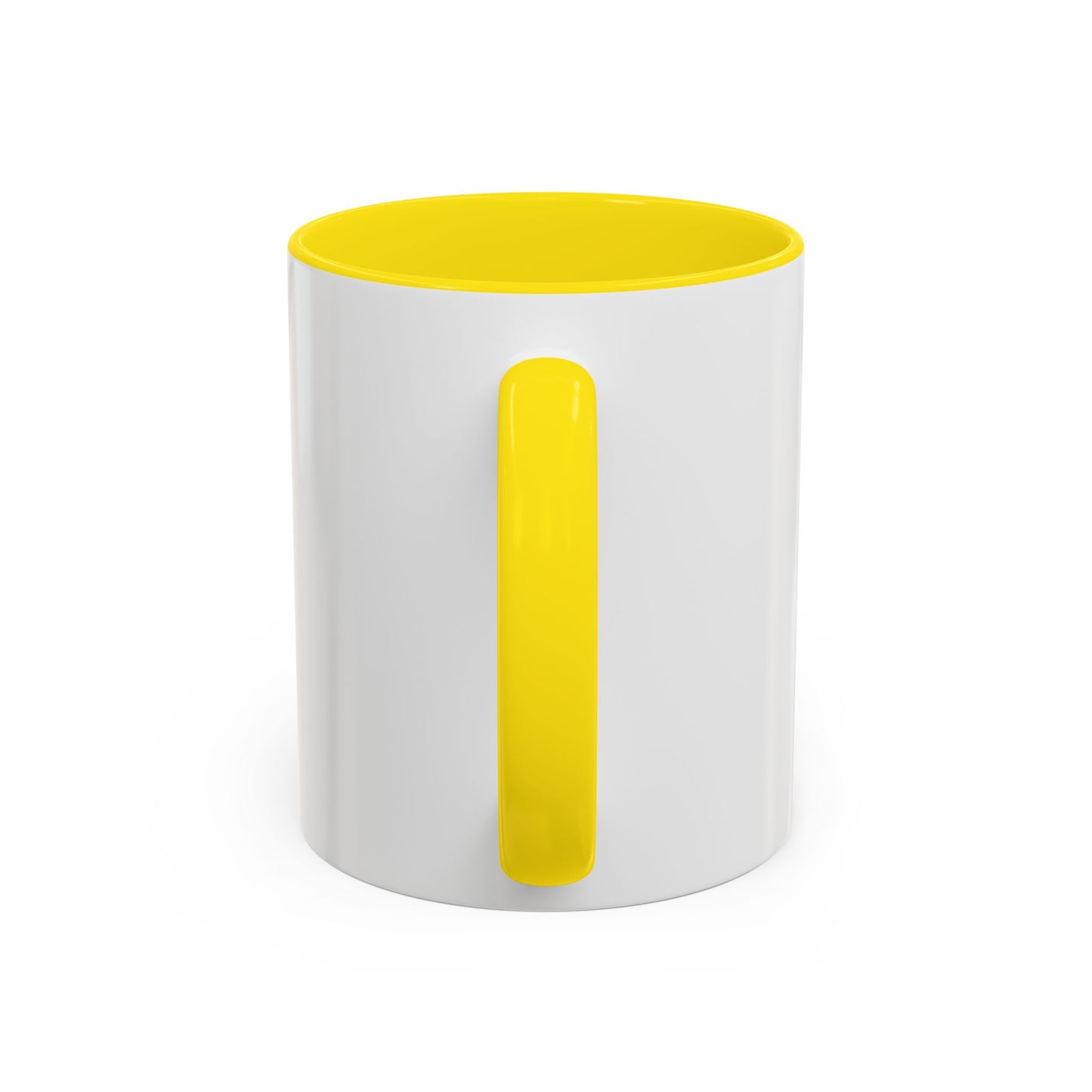 Drippy "YEA YEA" Accent Coffee Mug — Black & White Graphic Ceramic