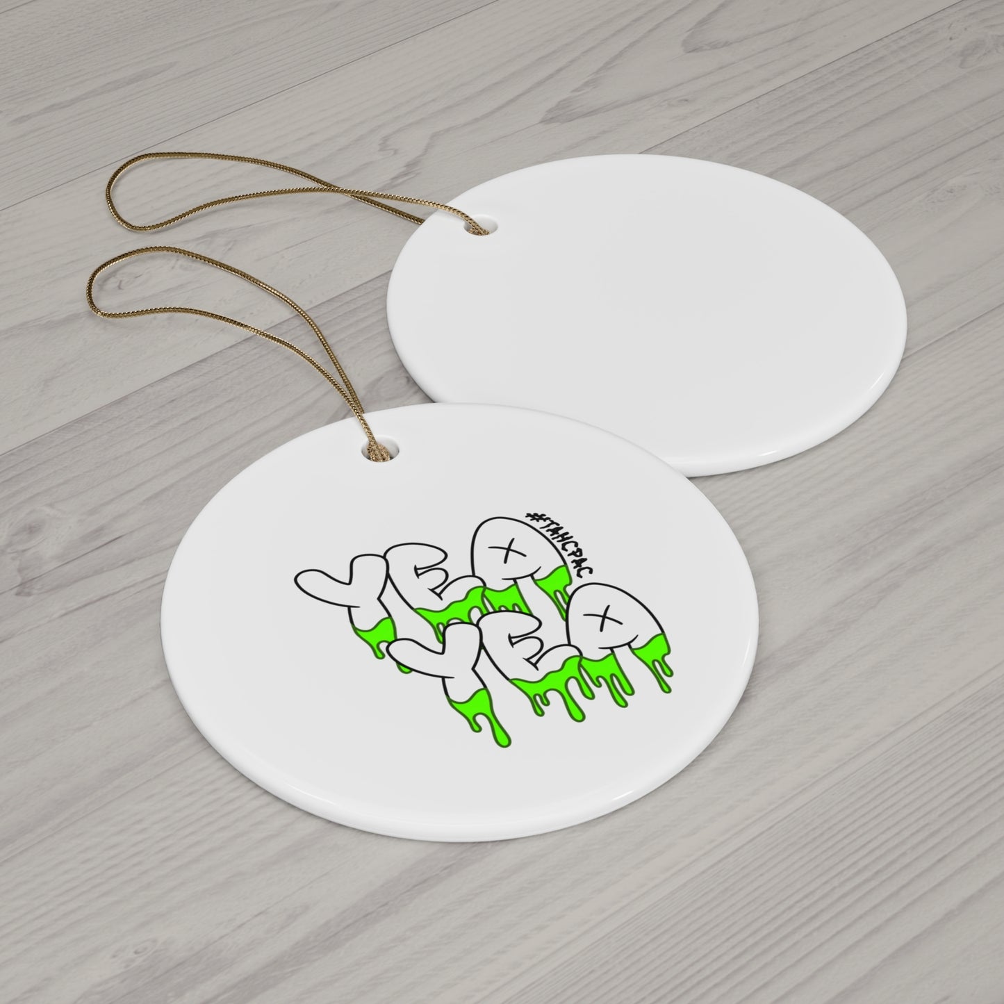 Trendy Ceramic Ornament, Holiday Decor, Gift Idea, Tree Decoration, Festive Accessories, Unique Home Decoration