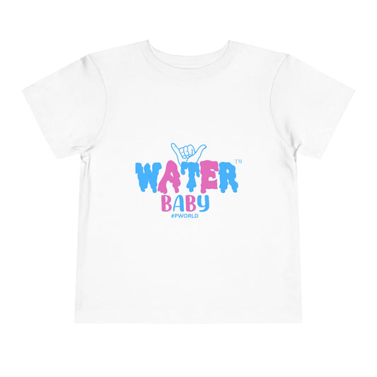 Toddler Tee — "Water Baby" Front & "Kamp Water" Back Graphic Shirt