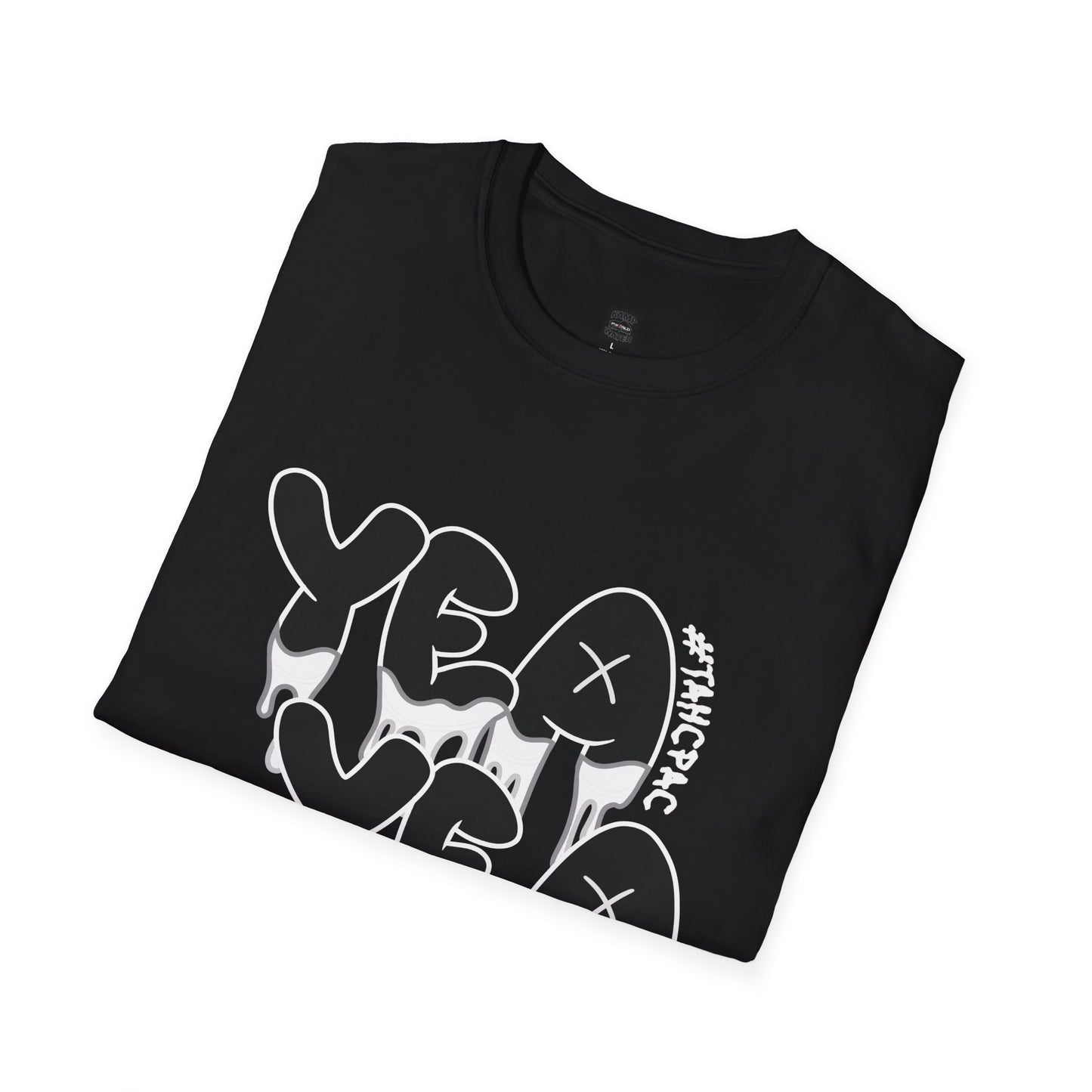 Drippy 'YEA YEA' Graphic T-Shirt — Streetwear Melting Logo Tee