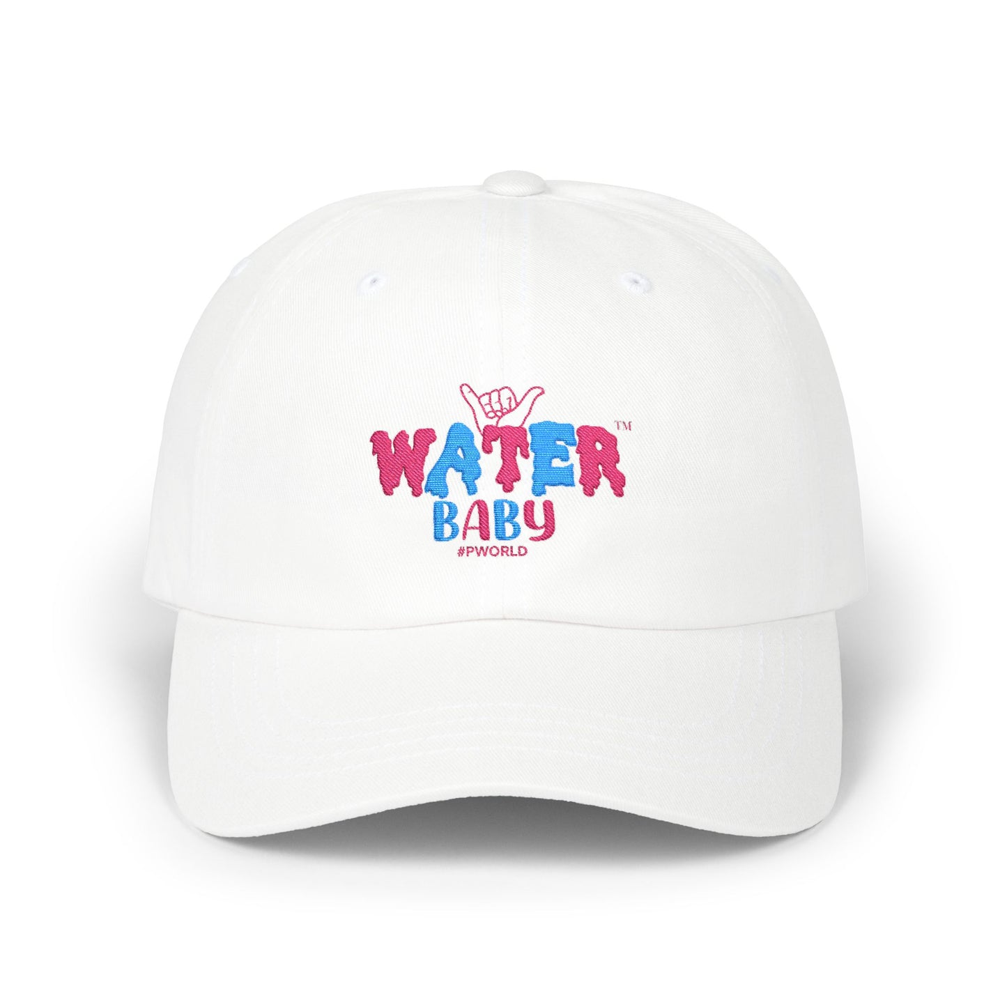 Water Baby Dad Cap — Embroidered Summer Beach Baseball Hat
