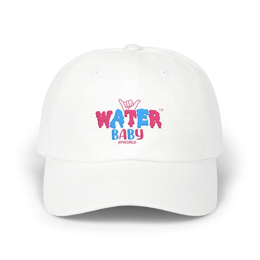 Water Baby Dad Cap — Embroidered Summer Beach Baseball Hat