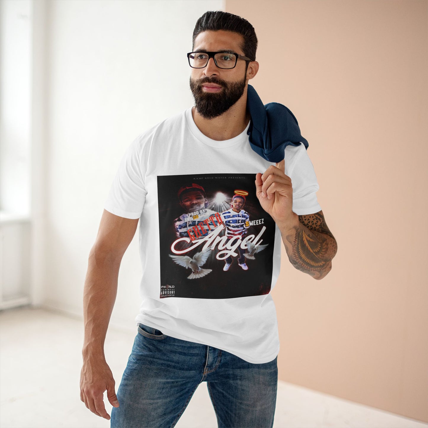 PWORLD GHETTO ANGEL TEE-SHIRT
