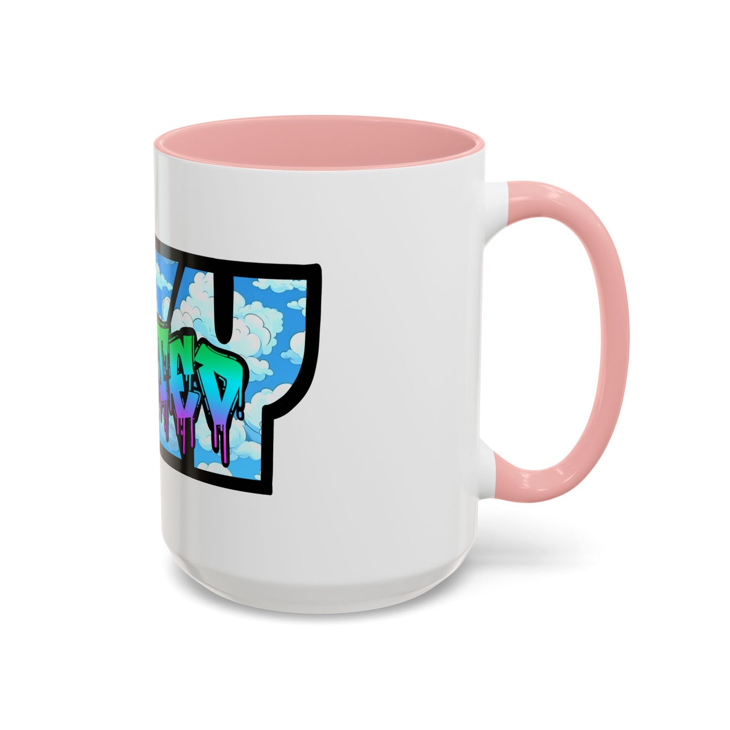 Graffiti Style Accent Coffee Mug - Unique Design for Coffee Lovers, Perfect Gift for Artists, Birthdays, Holidays, Home Decor, Office Use