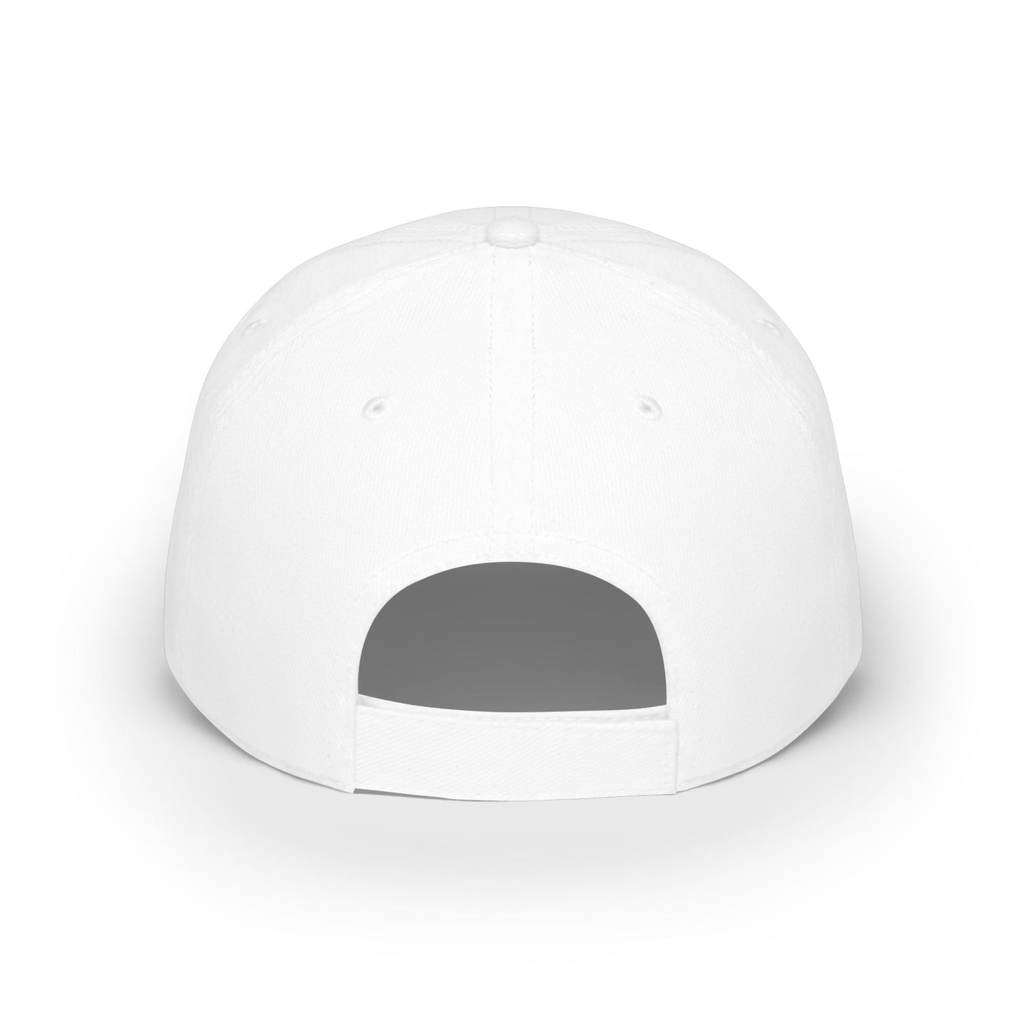 Low Profile Cap with Dripping 'Yea Yea' Ghosts — Minimal Streetwear Baseball Hat