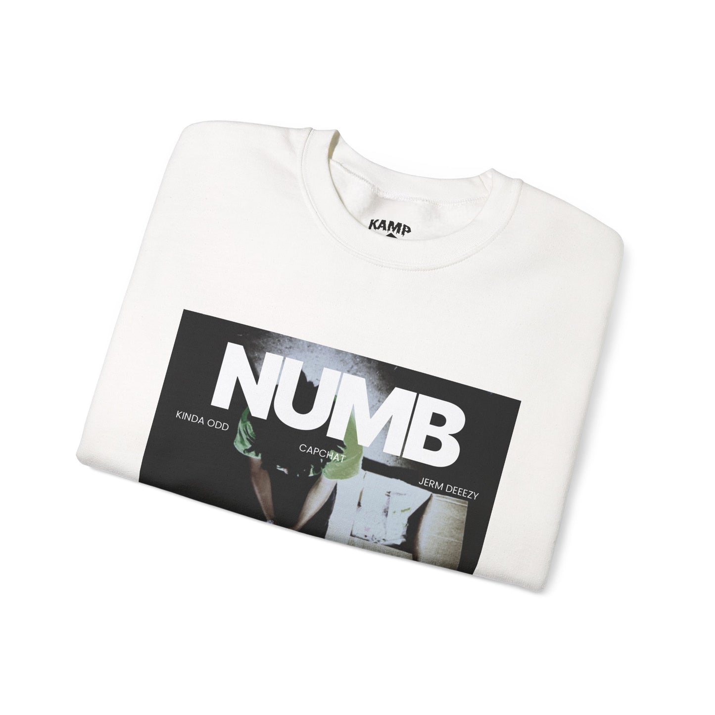Numb Crewneck Sweatshirt - Artistic Streetwear for Everyday Comfort