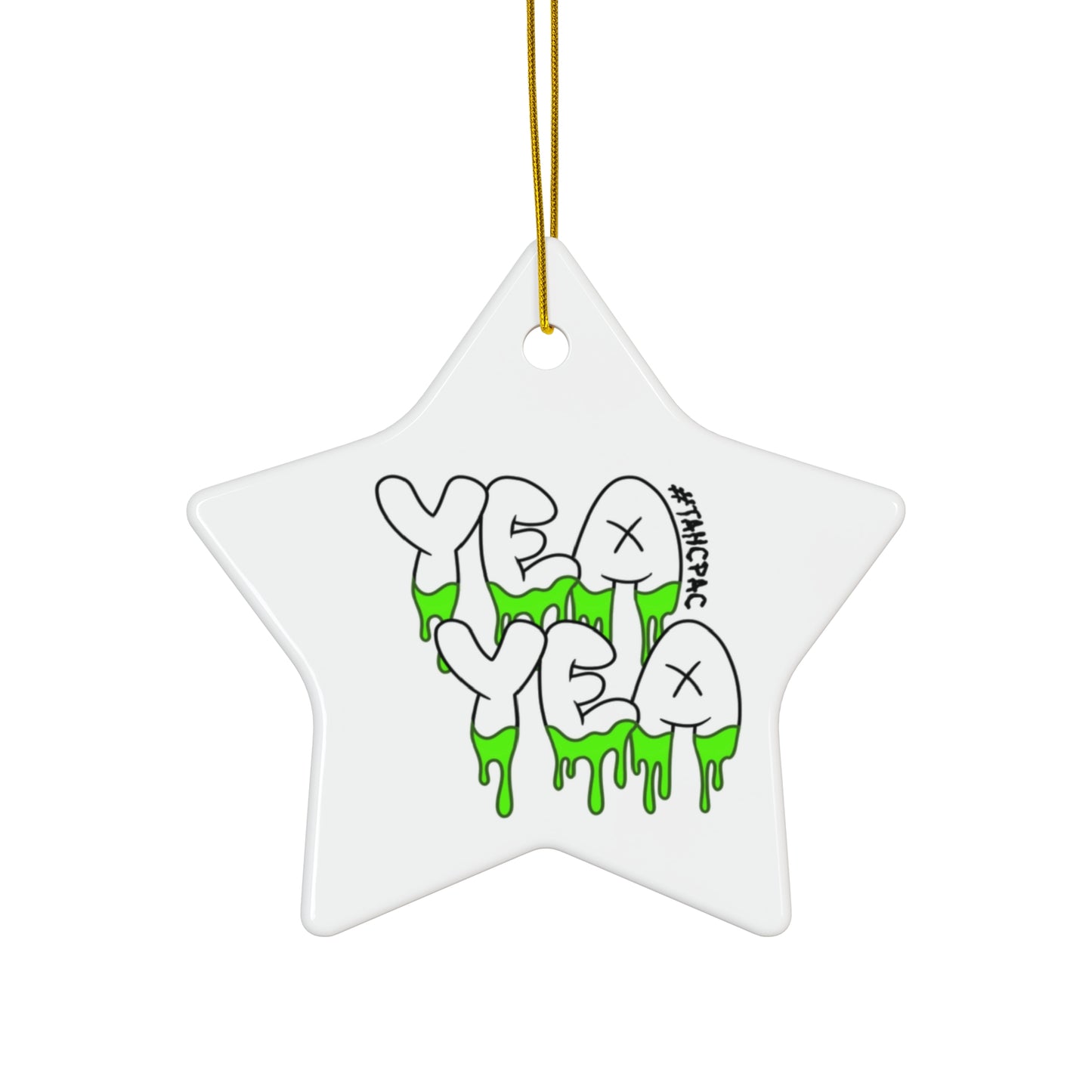 Trendy Ceramic Ornament, Holiday Decor, Gift Idea, Tree Decoration, Festive Accessories, Unique Home Decoration