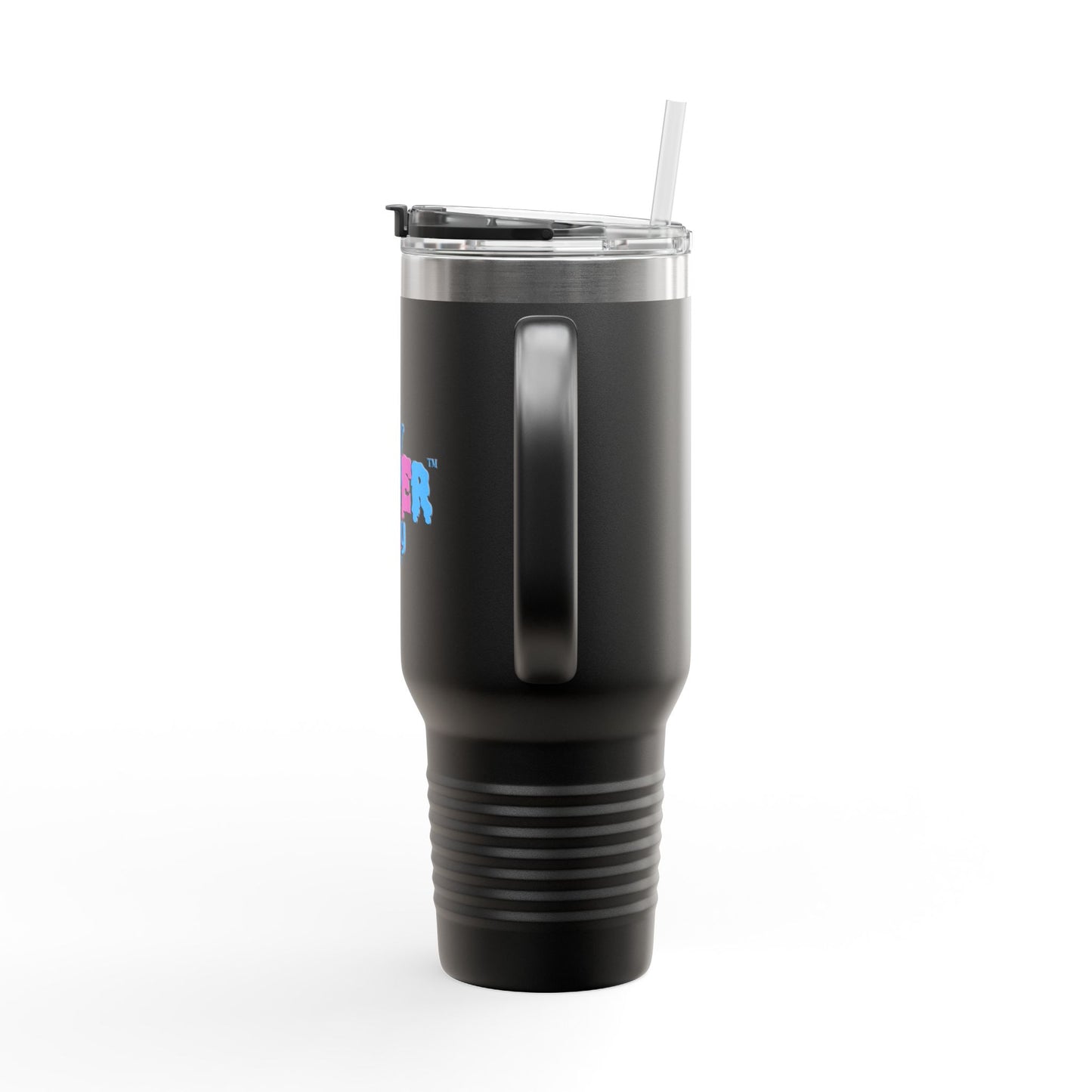 Vibrant Insulated Travel Mug - 40oz, Perfect for Hydration, Ideal Gift for Water Lovers, Unique Cafeteria Style Mug, Summer Essential, [...]