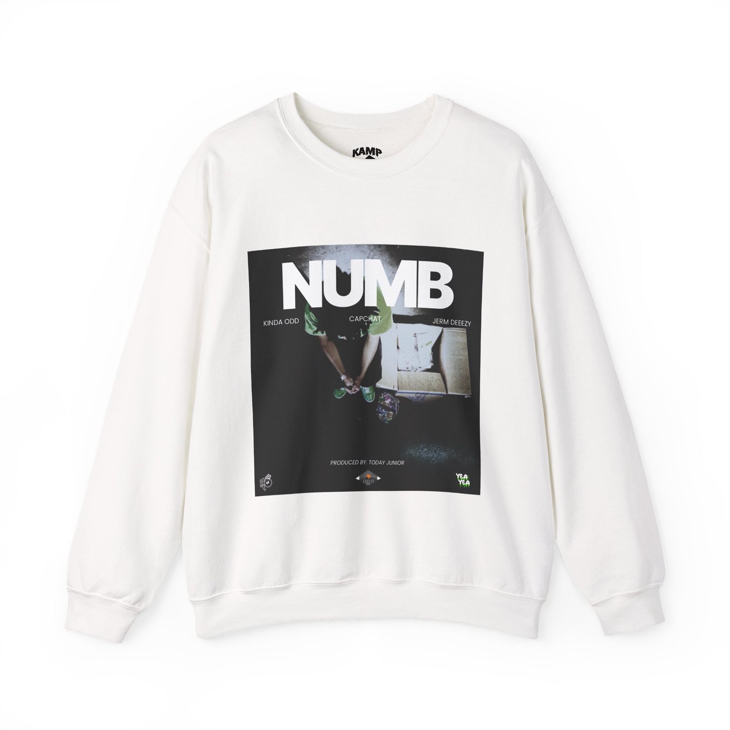 Numb Crewneck Sweatshirt - Artistic Streetwear for Everyday Comfort