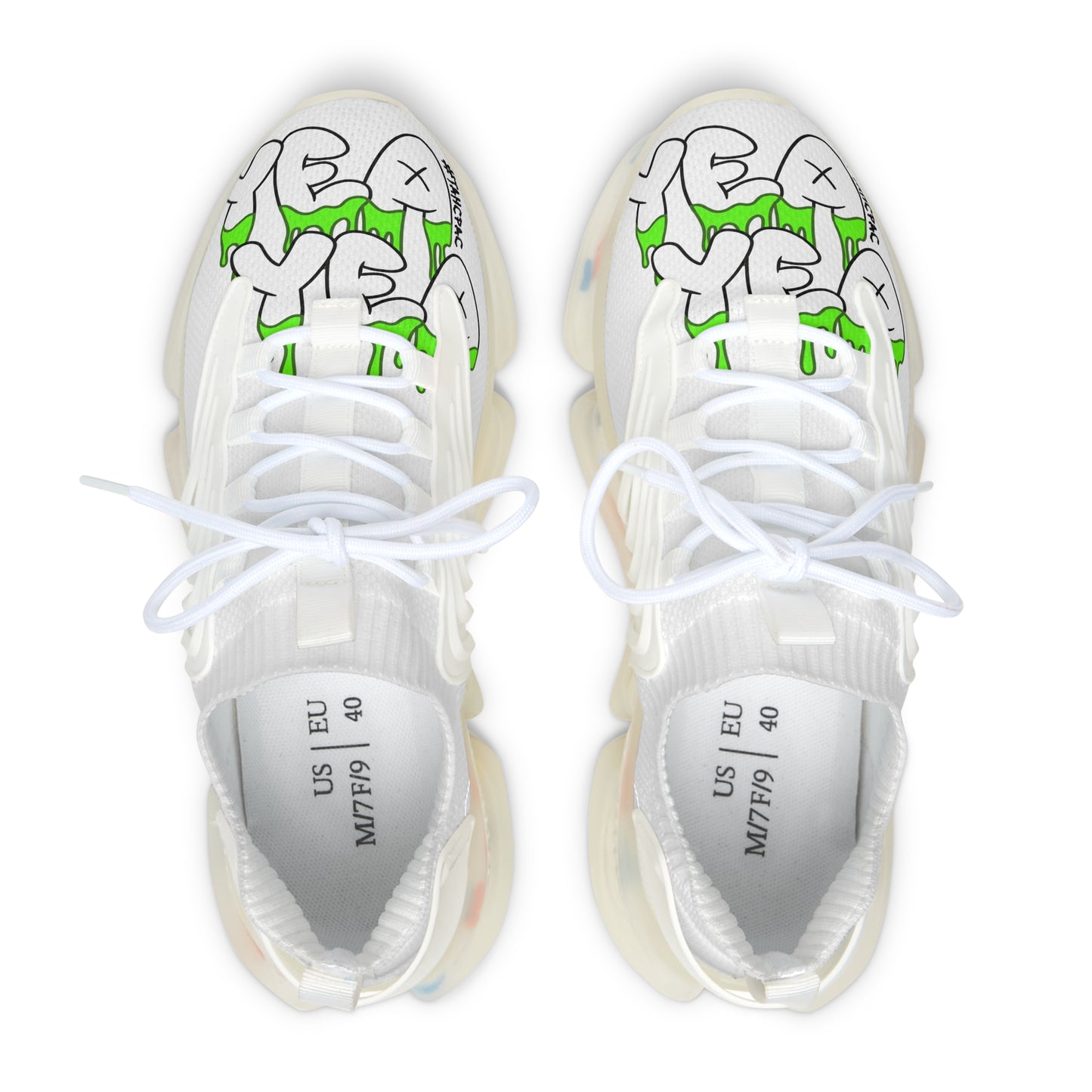 Galactic Women's Mesh Sneakers | Trendy Athletic Shoes, Casual Footwear, Stylish Daily Sneakers, Comfortable Workout Shoes, Cosmic Design