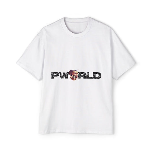 PWorld Graphic Tee — Urban Oversized Men's Cotton Shirt