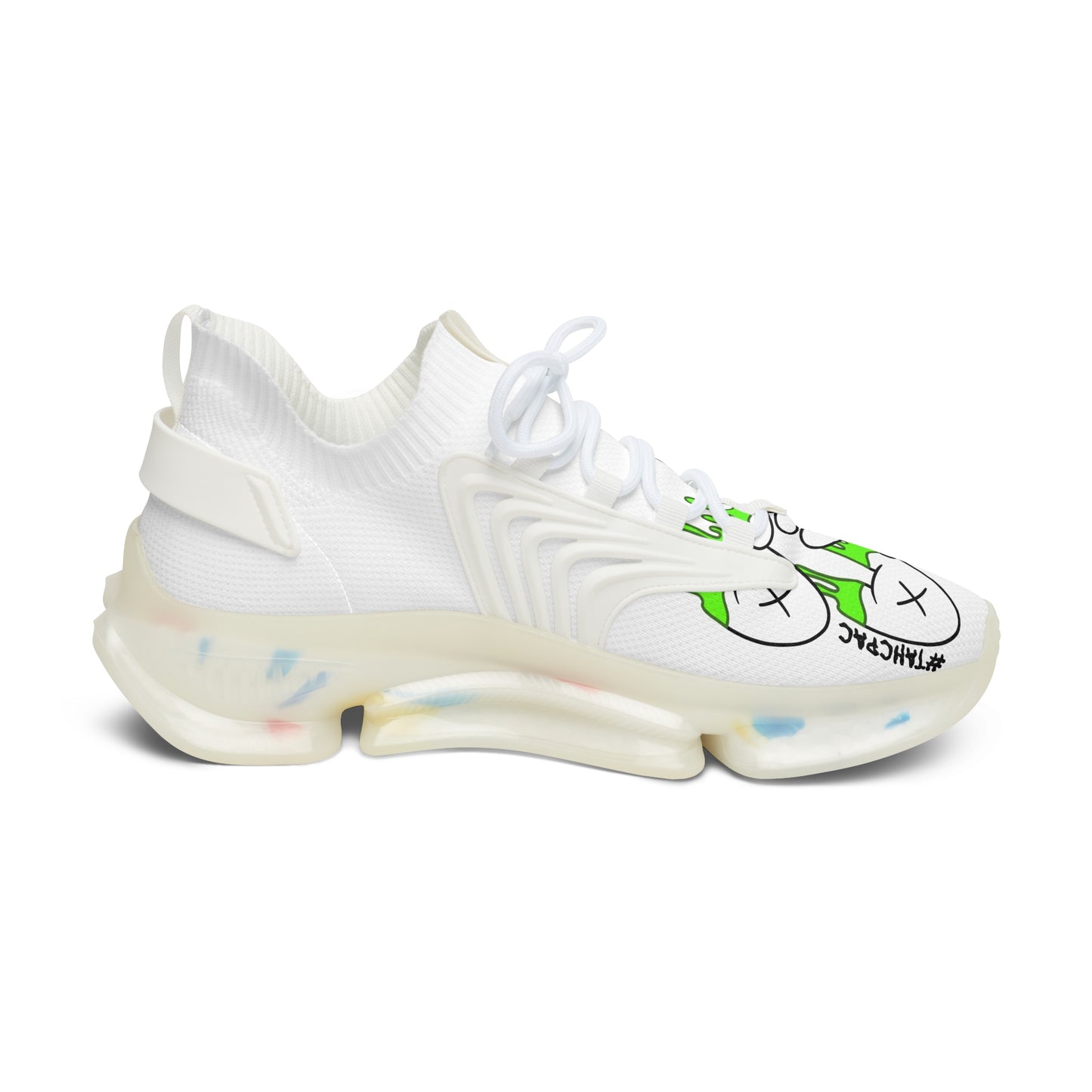 Galactic Women's Mesh Sneakers | Trendy Athletic Shoes, Casual Footwear, Stylish Daily Sneakers, Comfortable Workout Shoes, Cosmic Design