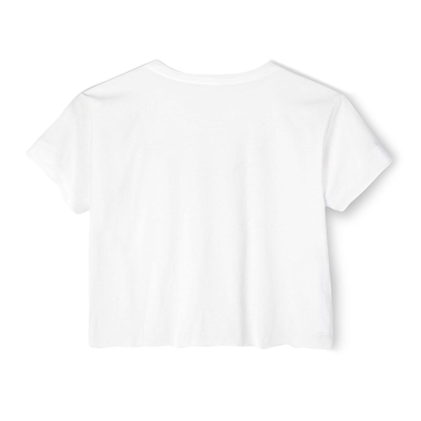 PWRLD Festival Crop Top — Graphic Women's Cropped Tee