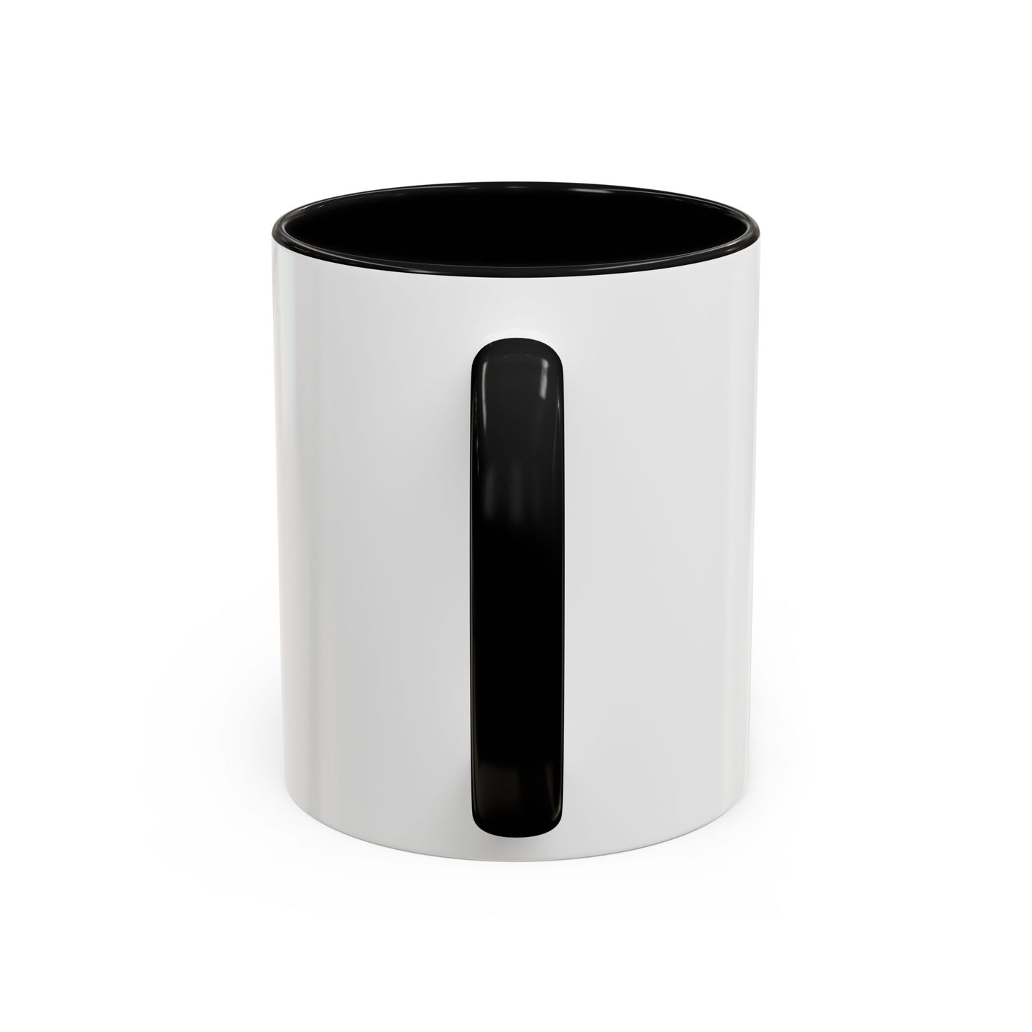 Drippy "YEA YEA" Accent Coffee Mug — Black & White Graphic Ceramic